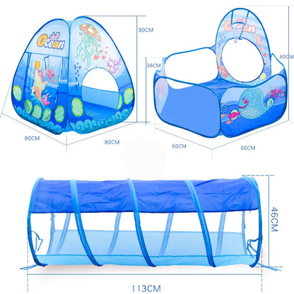 3 In 1 Children Ball Pool